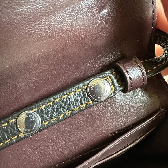 NWT! Coach F88921 Star Wars Hayden Foldover Crossbody Clutch In Signature Canvas - Picture 9 of 14